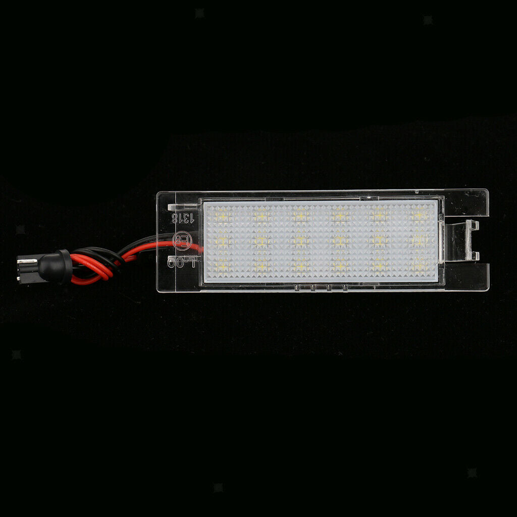2x Car Auto Rear 18-LED Number Plate Light for  Zafira B/ H/Corsa D