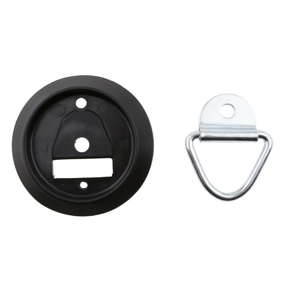 Recessed D Ring Flatbed Truck Car Trailer Tie Down Strap Rope Rings