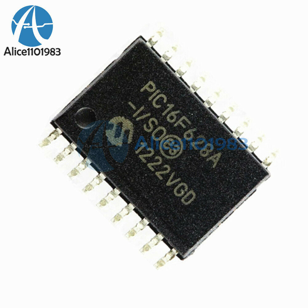 5PCS MICROCHIP PIC16F628A-I/SO PIC16F628A SOP-18 CHIP IC PIC16F628A