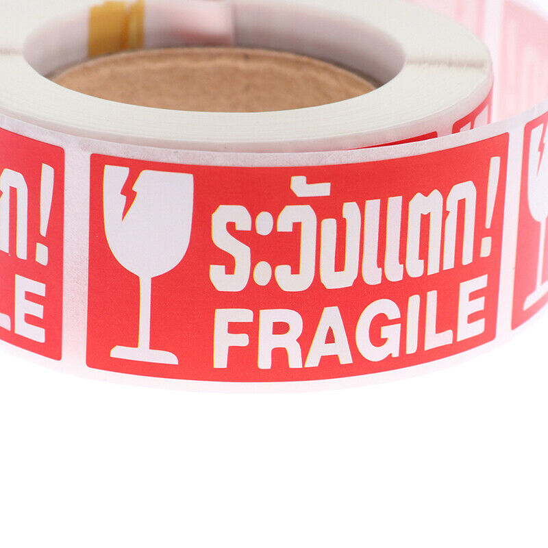 250 Labels Fragile Stickers 1 Roll 2.5cm*5cm Fragile Care Warning Packing LaFCA