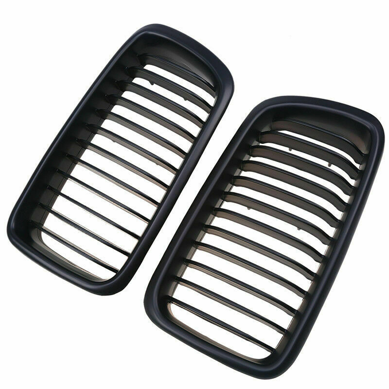 2pcs For BMW E38 740i 740iL 750iL 1995-2001 Front Bumper Kidney Grilles Grill