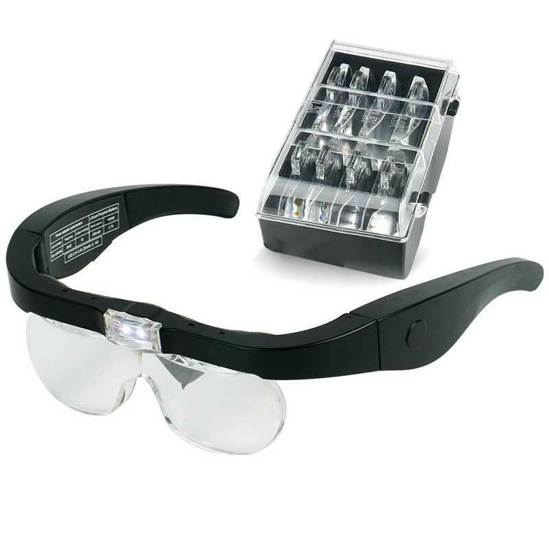 LED Magnifier Magnifying Glass for tattoo beauty surgical 1.5X 2.5X 3.5X 5.0X