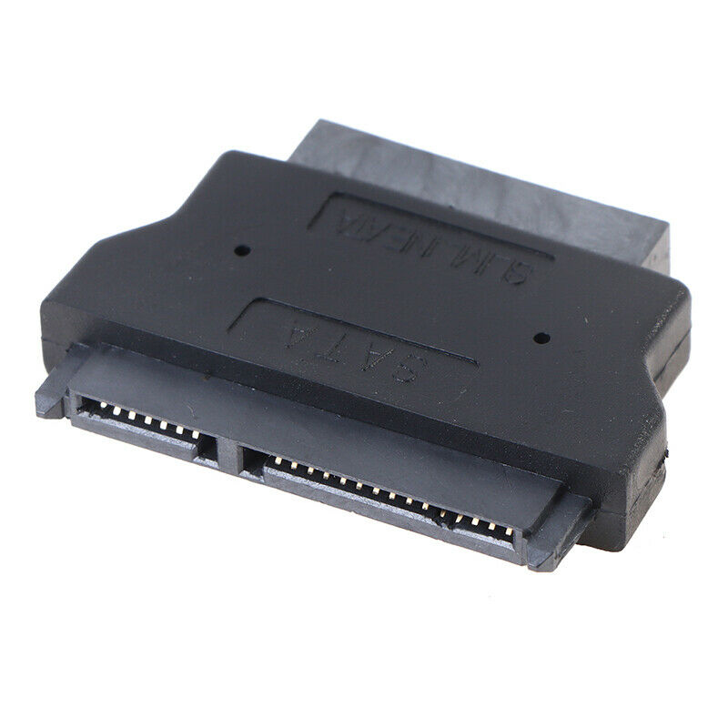 SATA 22Pin to 13Pin Slimline SATA  Adapter 7+15 Serial Female to 7+6 Ma.l8