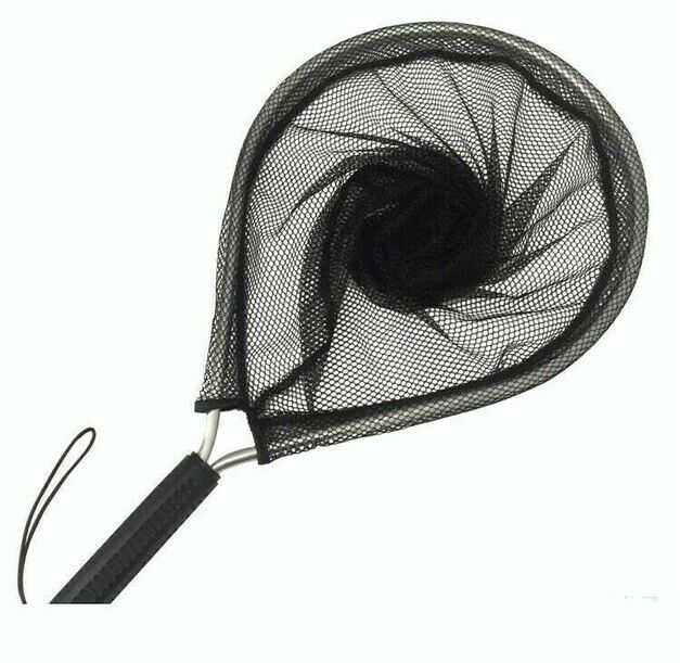 Telescopic Fishing Landing Net Rod Adjustable Foldable Pole Fish Catch & Release