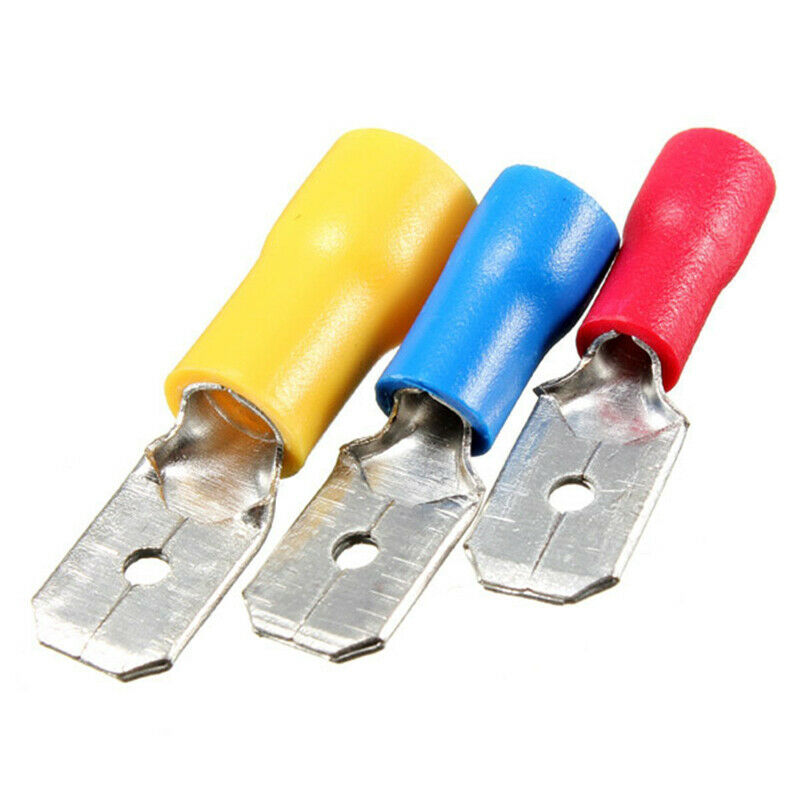 373PCS 24value Insulated Electrical Wire Terminals Crimp Connector Ring Fork Set