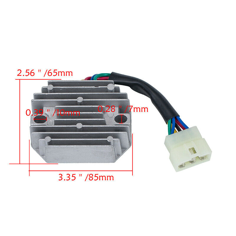 Voltage Rectifier Regulator for Kubota Grasshopper Gh5530 RS5101 RS5155 Durable