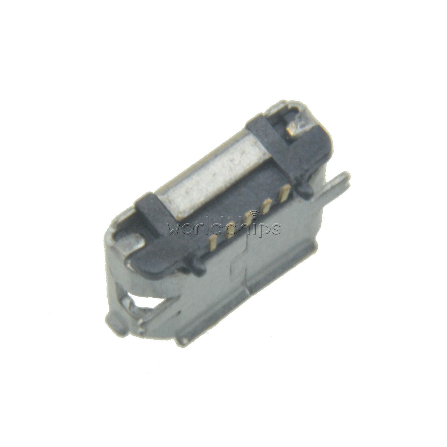 100Pcs Micro USB Type B Female 5Pin SMT Socket Jack Connectors Port PCB Board