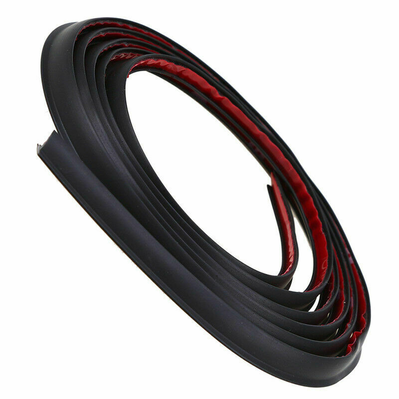 Car Door Moulding Rubber Scratch Protector Strip Edge Guard Trim Black DIY 1.7M