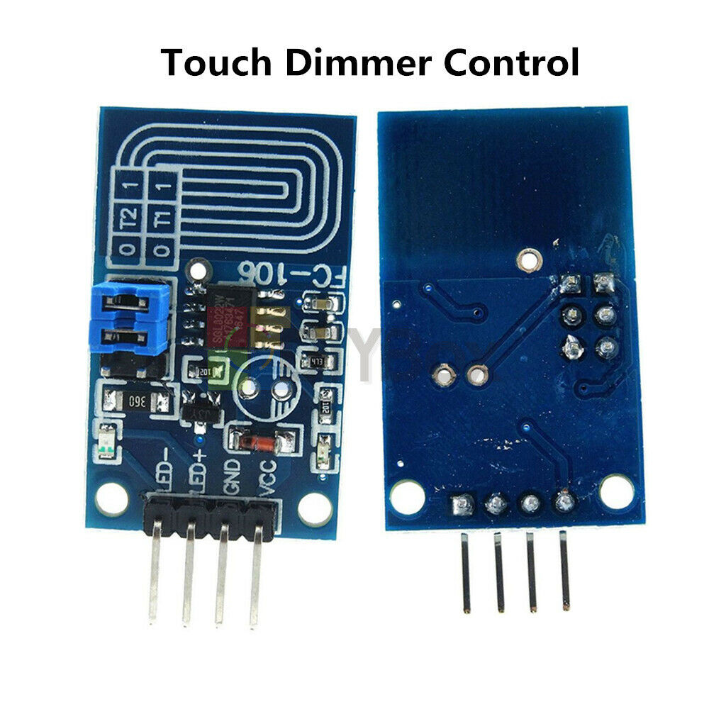 5PC Capacitive Touch LED Dimmer PCB Board PWM Control Switch Module 2.4-5V 500mA