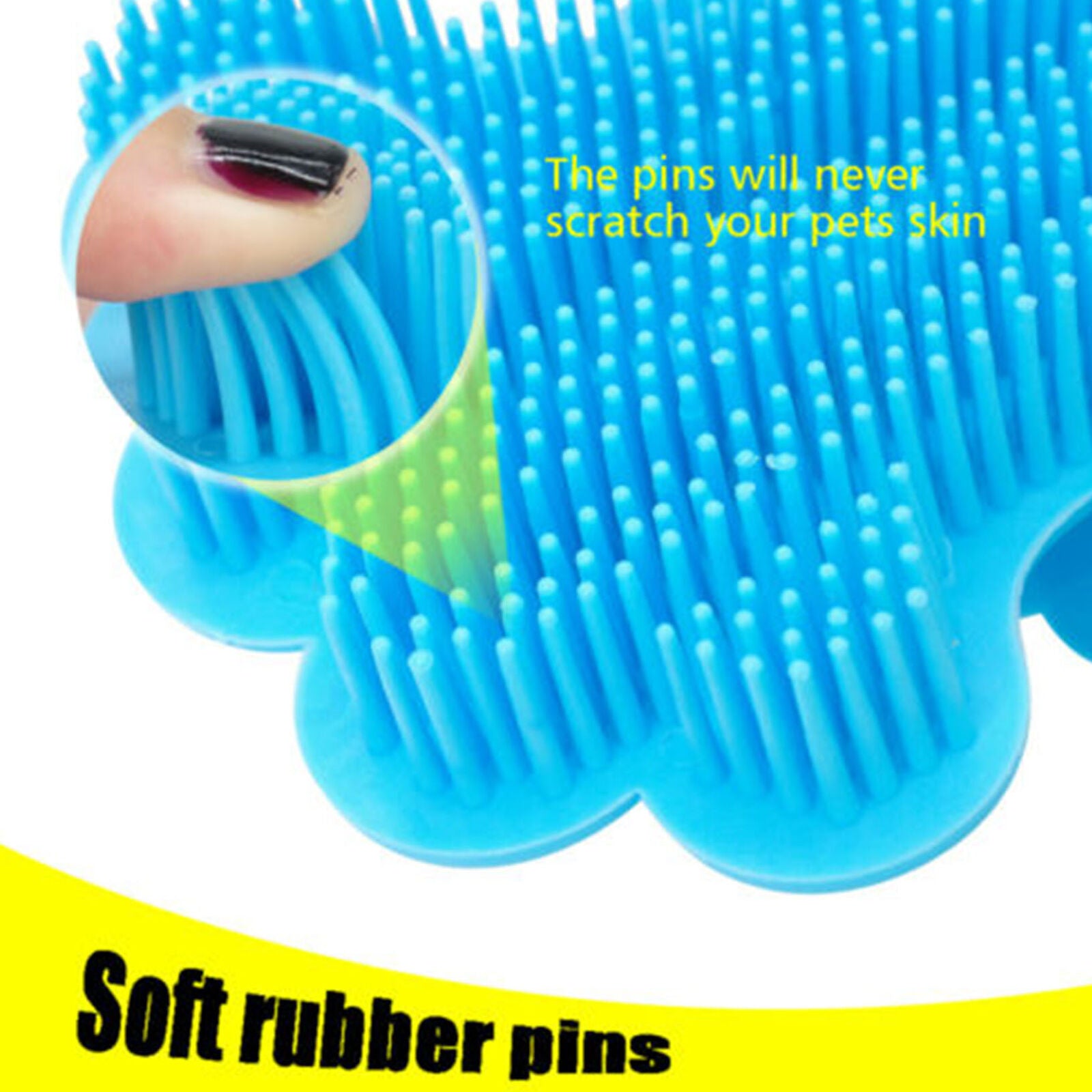 Pet Cat Dog Grooming Brush Cleaning Massage Comb Glove Tool for Small Large Dogs