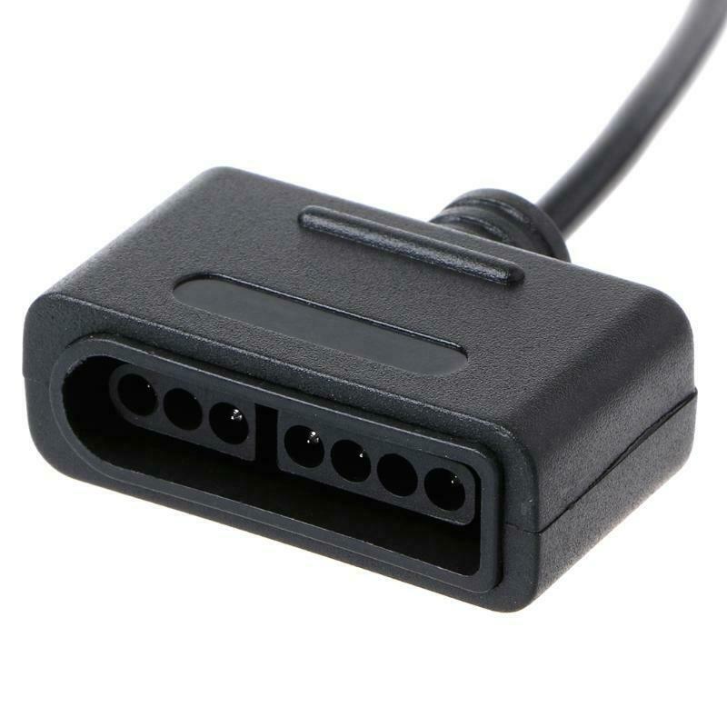 1.8m 5.91ft Extension Cable Cord For SNES Controller Retro-Duo FC Twin