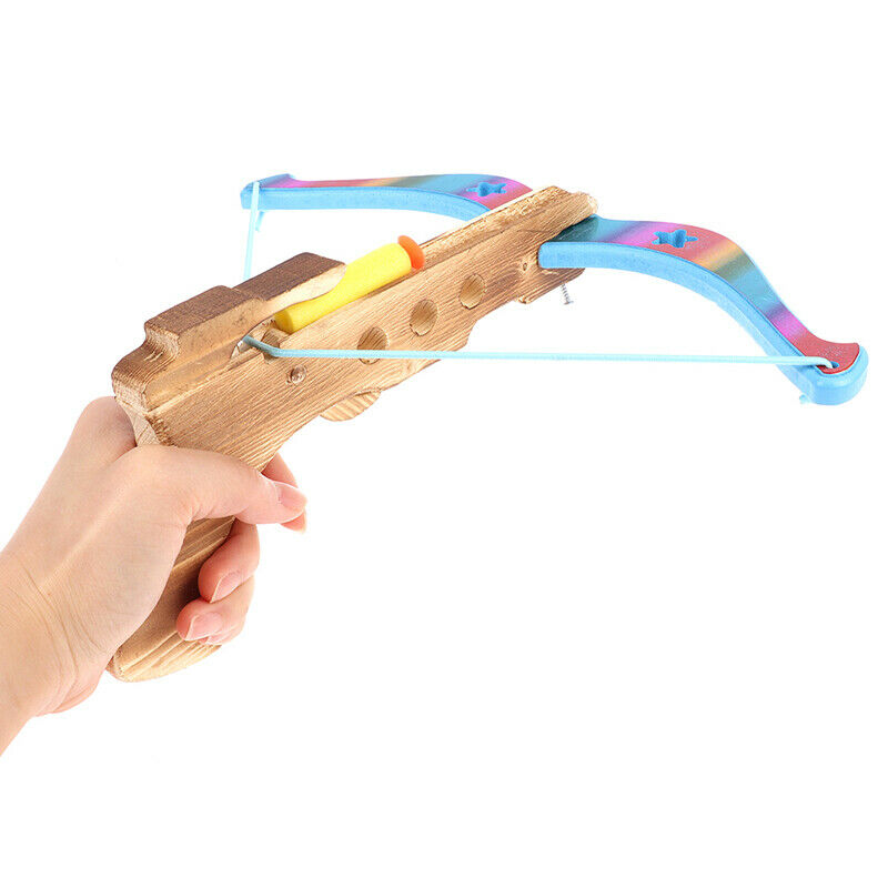 Practical Jokes Mini Launcher Toys Soft Bullet Gun Decompress Wire Bowstring  Tt