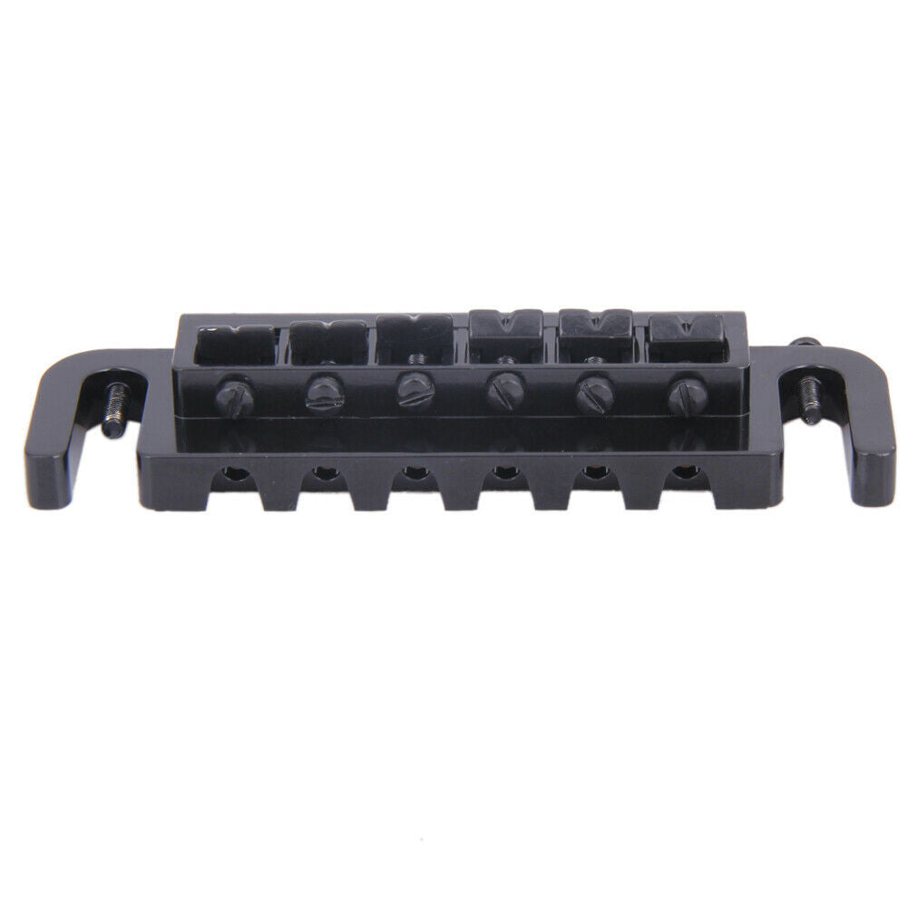 Zinc Alloy Wraparound Bridge Tailpiece for LP SG Guitar with 2 Screws @