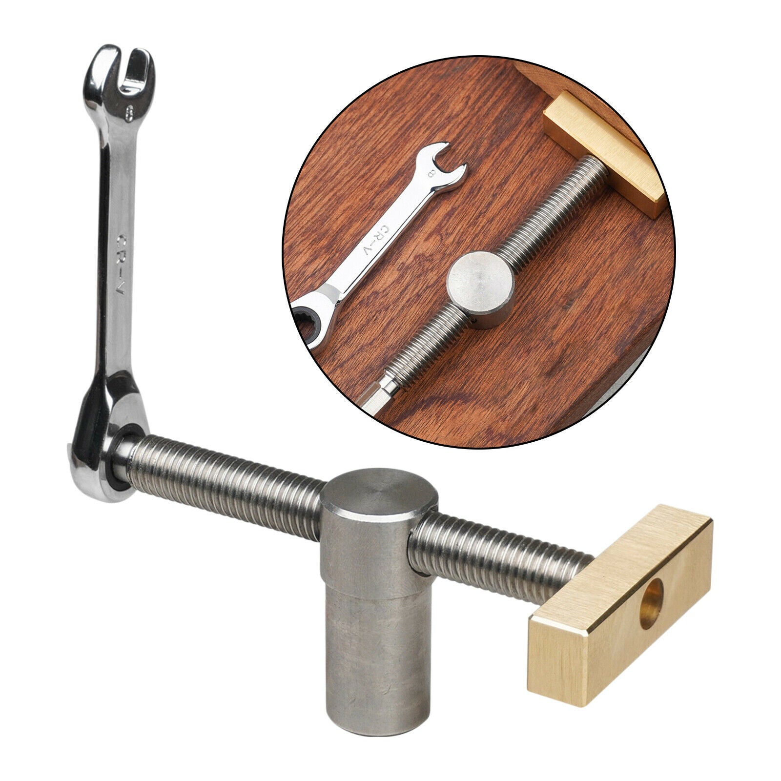 Clamp Bench Vise Watch Repairing Table Bench Vice for Woodworking DIY Tool