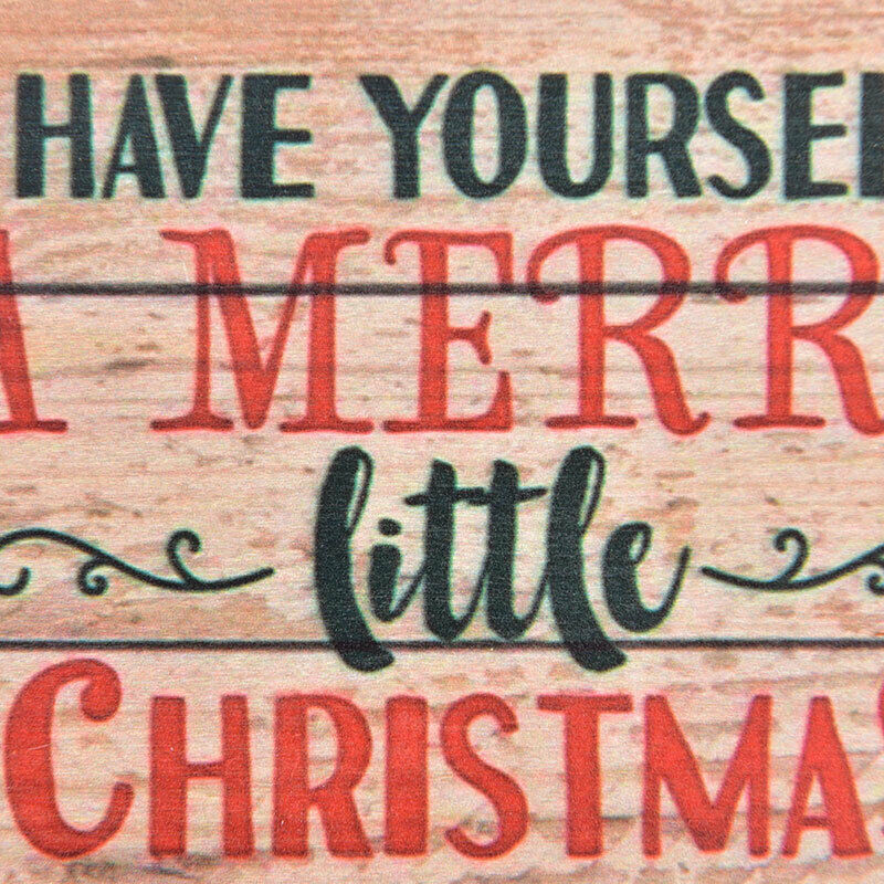 Wooden Door Hanging Panel Sign Christmas Tree Ornament Christmas Decorati.l8