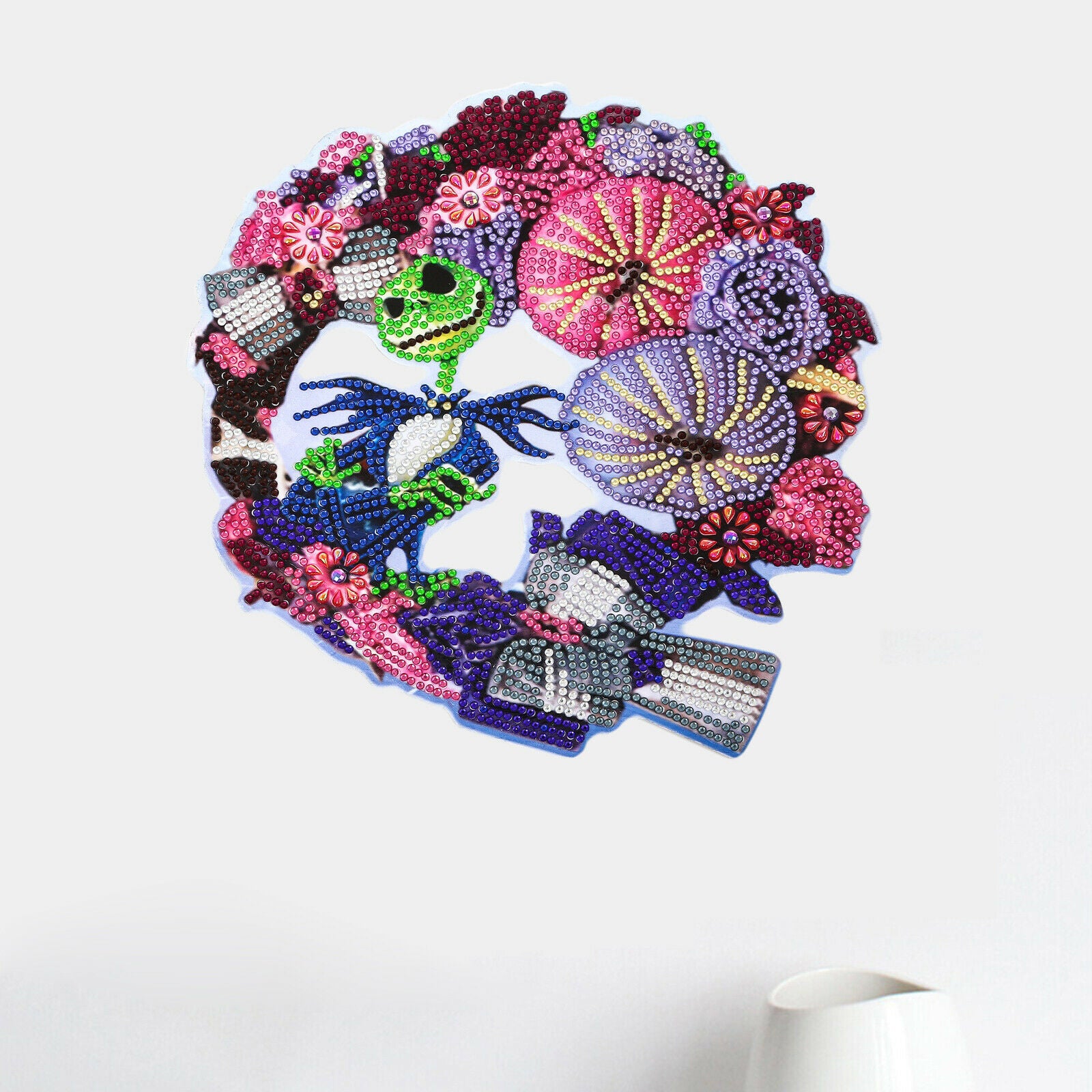 Diamond Painting Wreath Special Shaped Handcrafted Embroidery Needlework Art