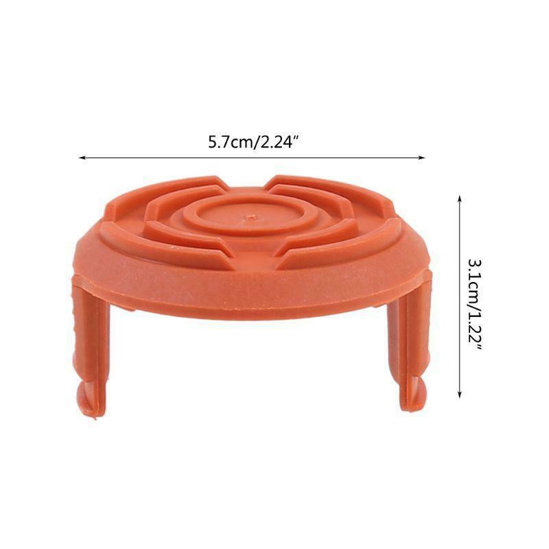 3 Pack Trimmer Replacement WA6531 GT Cap Weed Eater Spool Bump Cove for Worx