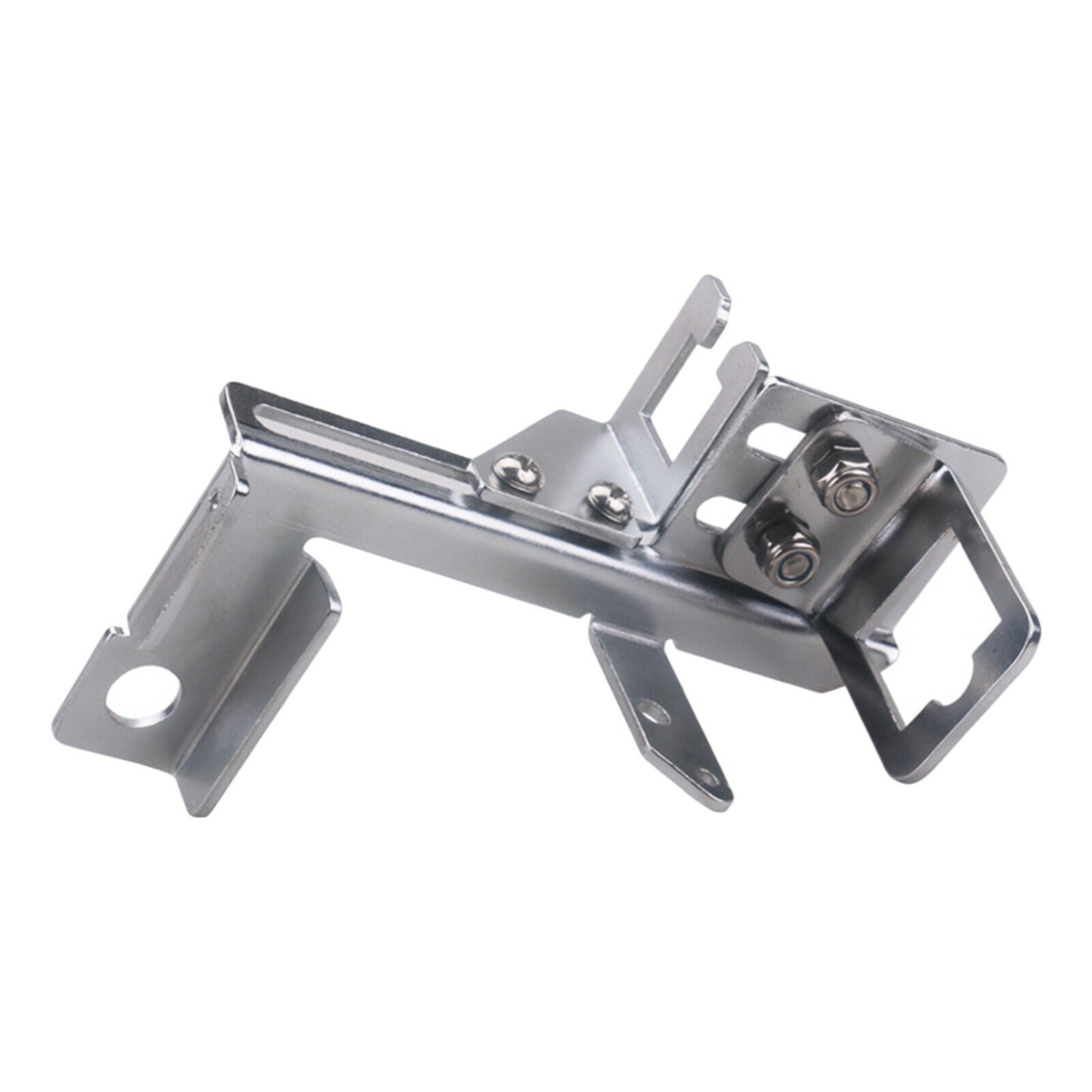 Chrome Auto Throttle Cable Kickdown Bracket for Chevrolet SBC BBC Holley