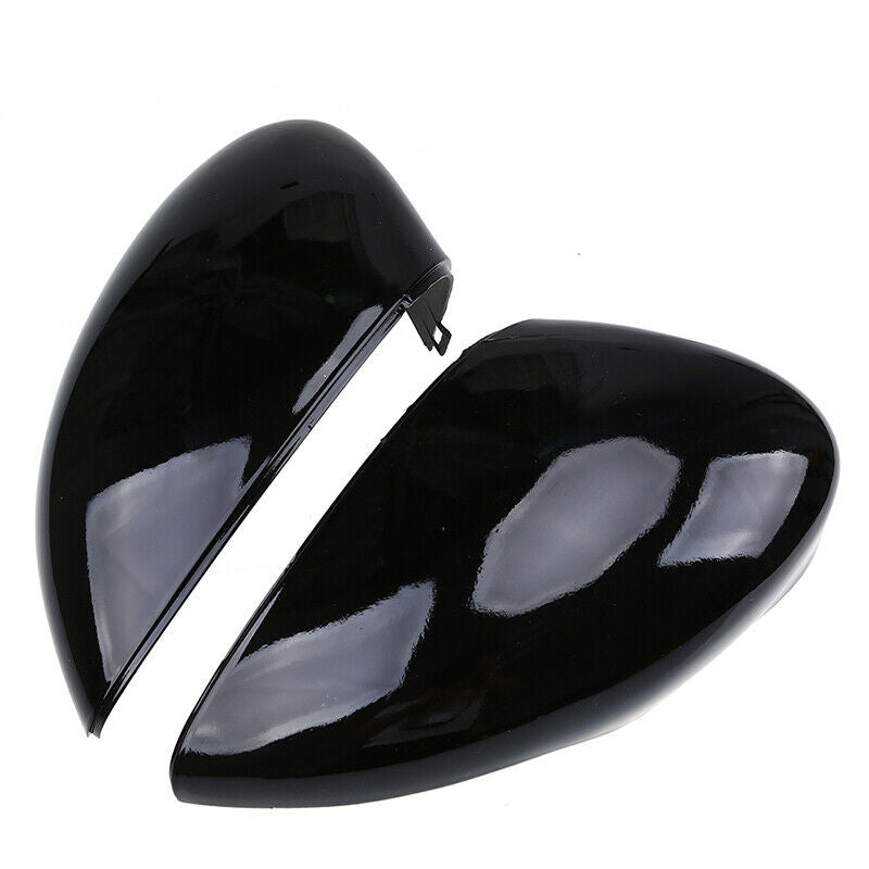 2Pcs Rear View Mirror Cover For Ford Fiesta Sedan W/ SIGNAL LAMP 2011-2017