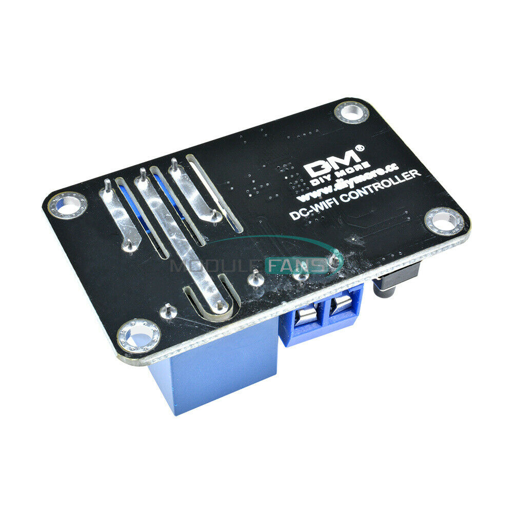 DC12V ESP8285 Smart Wifi Self-lock Switch Relay Delay Module By APP IOS Android