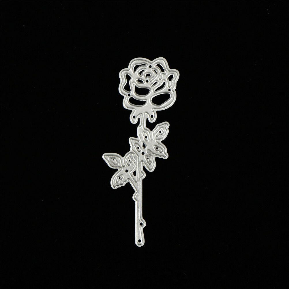 Rose flower Metal Cutting Dies Stencil for DIY Scrapbooking Album Cards Ma.l8