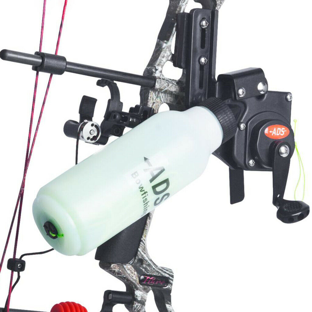 Bow Fishing Reel for Compound Recurve Bow Target Shooting Hunting & 40m Line