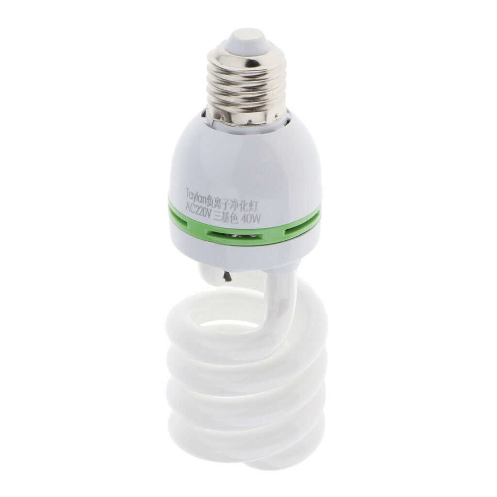 2x E27 Bulbs Photography Spiral Light Bulb For Home Bedroom Shop Street