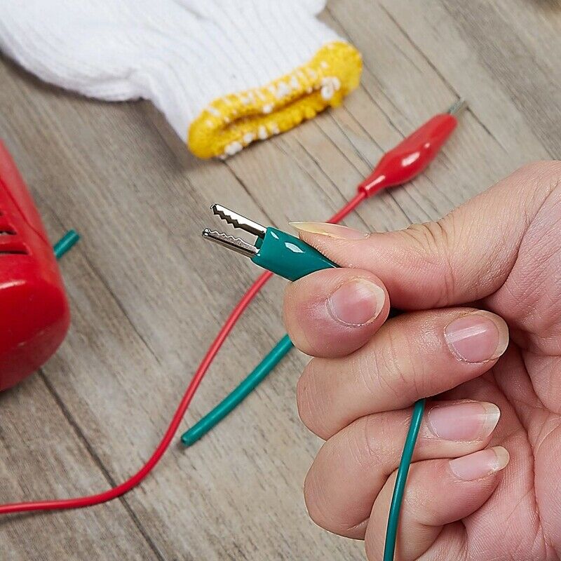 10 Colorful Alligator Clip Test Lines Double-Ended Alligator Clip Test Lines MX5