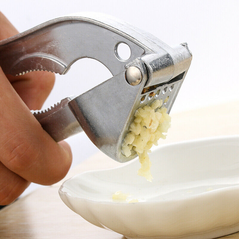 Kitchen Gadget Ginger Nut Crusher Garlic Presses Aluminum Practical Squee.l8