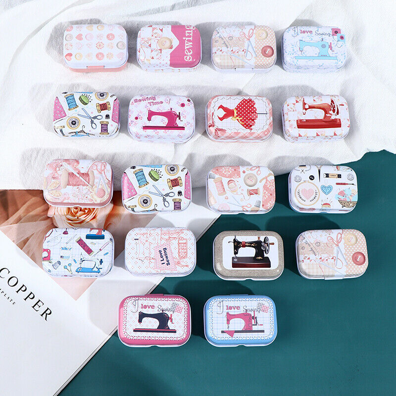 Cute mini tin box sealed jar packing boxes jewelry candy box small storage boxes