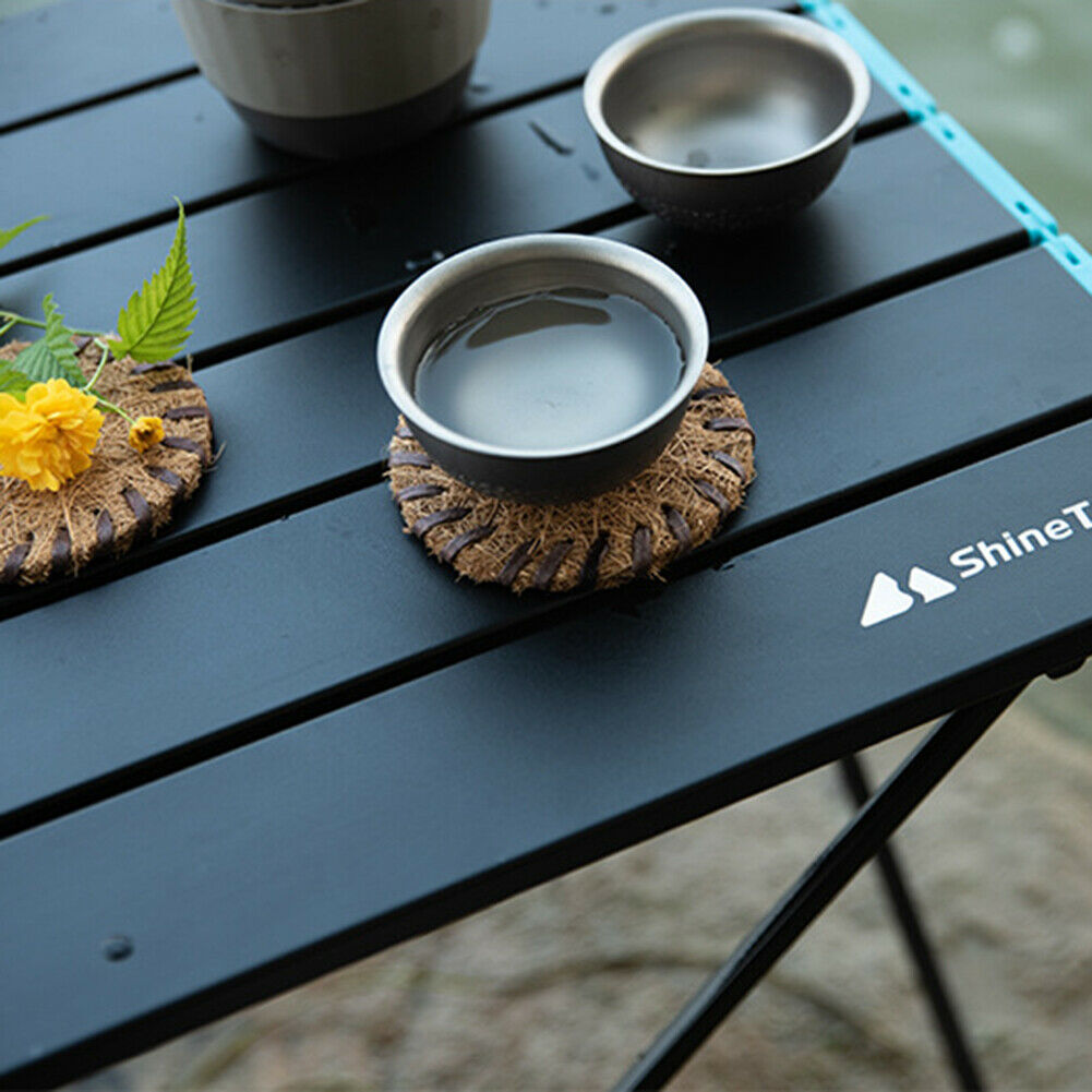 Outdoor Camping Folding Table Aluminum Alloy Portable Picnic BBQ Desk Small