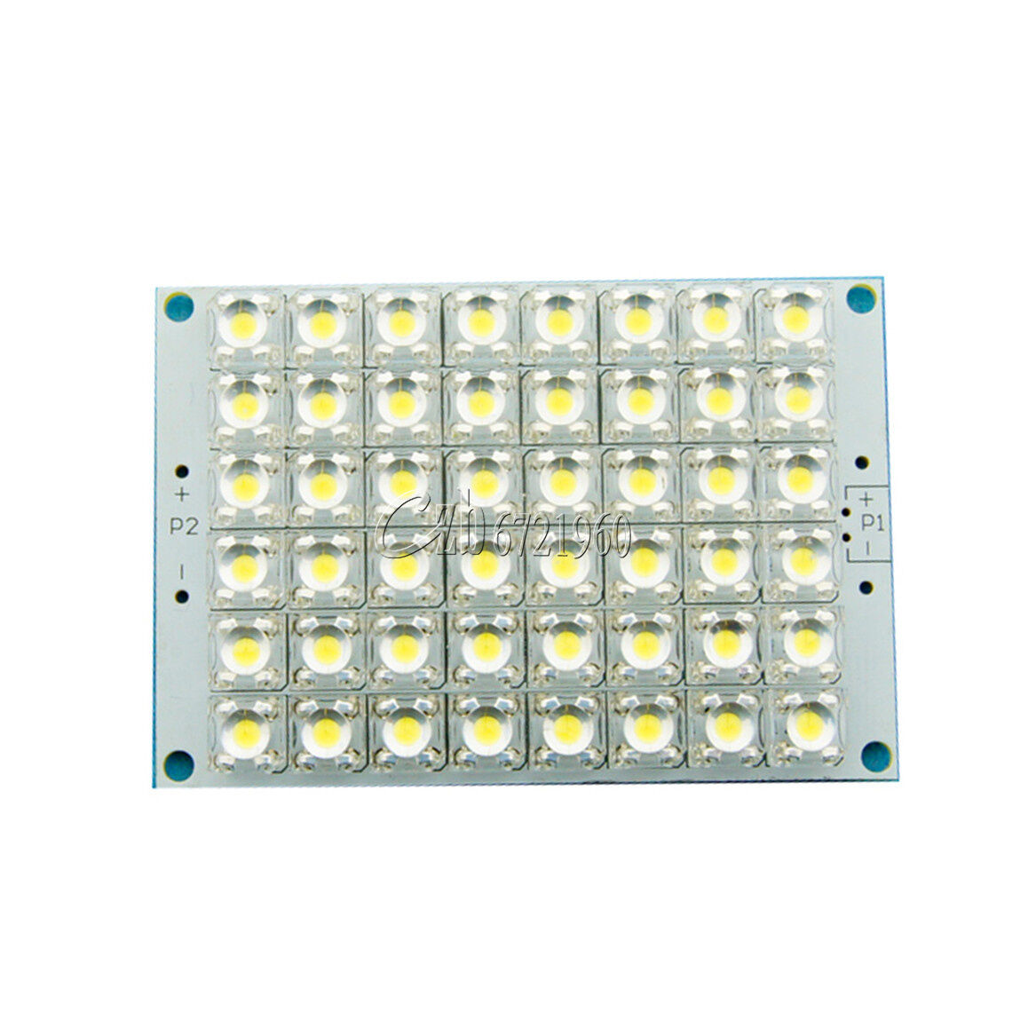 Super Bright 12V White Light 48 LED Piranha LED Panel Board Lamp lighting F/ car