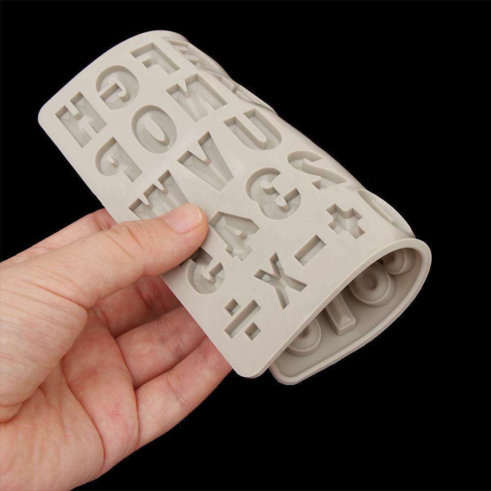 Number Fondant Cake Letter Mold Silicone Decorating Tools Baking Accessories