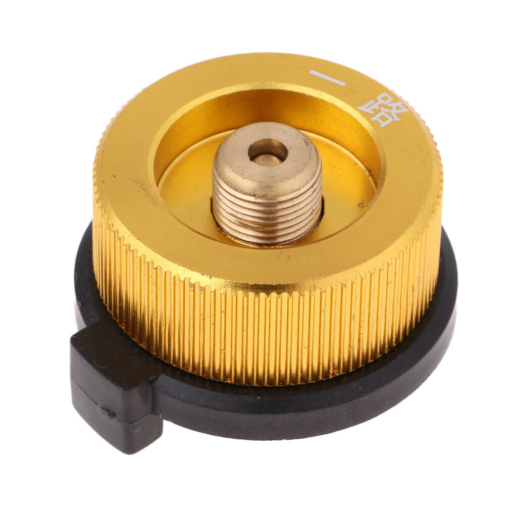 Camping Stove Converter Alloy Connector For Outdoor Picnic BBQ Garden Party