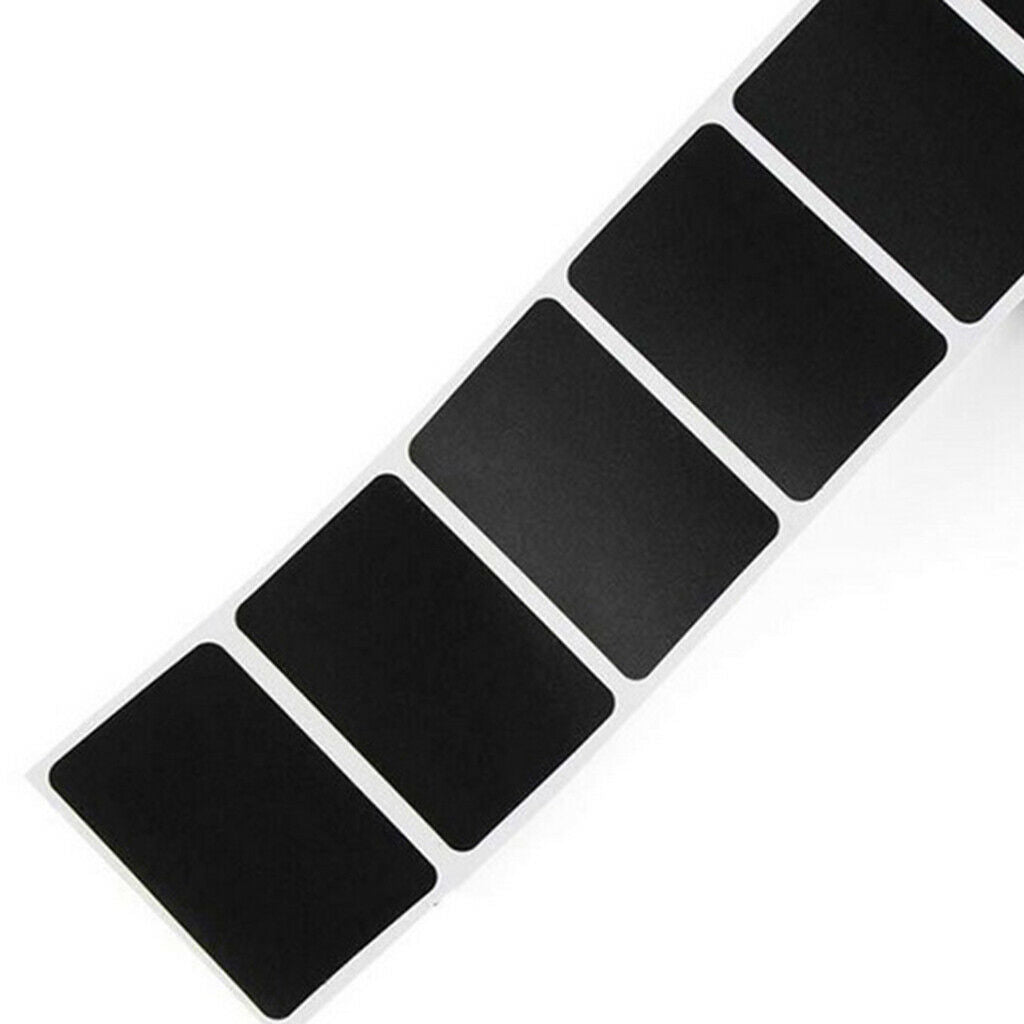 300Sheets Blackboard Paper Stickers Kitchen Stickers for Glass Containers