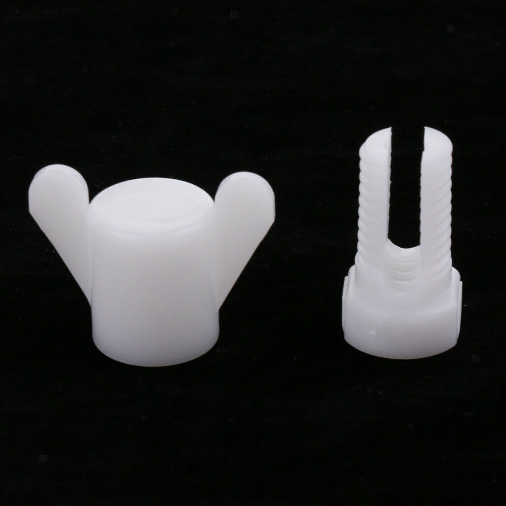 50pcs Farm Ventilation Window Screws Nuts Plastic Chicken Cage Screws