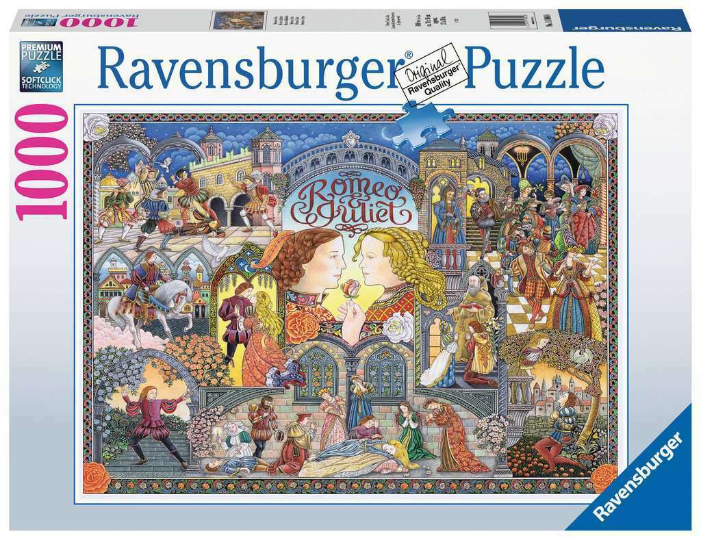 16808 Ravensburger Romeo and Juliet Jigsaw Puzzle 1000 Piece Age 12 Years+