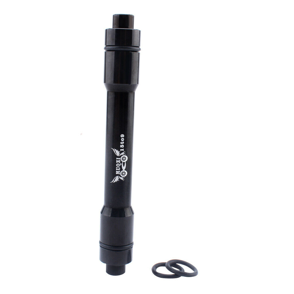 Bike Bicycle Front Hub Thru Axle 15mm to 9mm Quick Release Axis Seat Adaptor