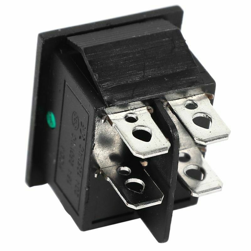 4 Pin Rocker Switch 16A 250V/ 20A 125V AC Electrical Equipment Switches P9Y3Y3