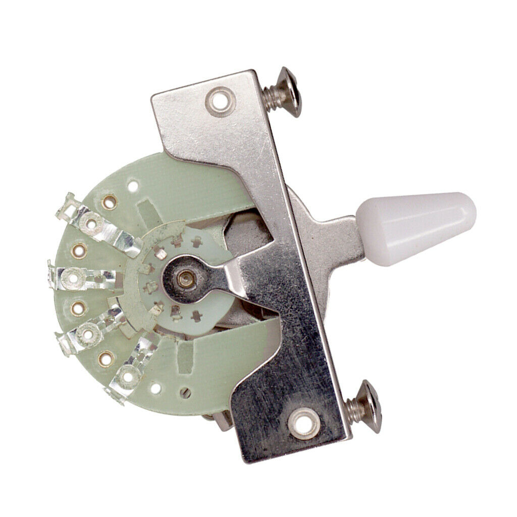 High End 3 Way Selector Tone Switch with White Button for TL  Electric Guitar