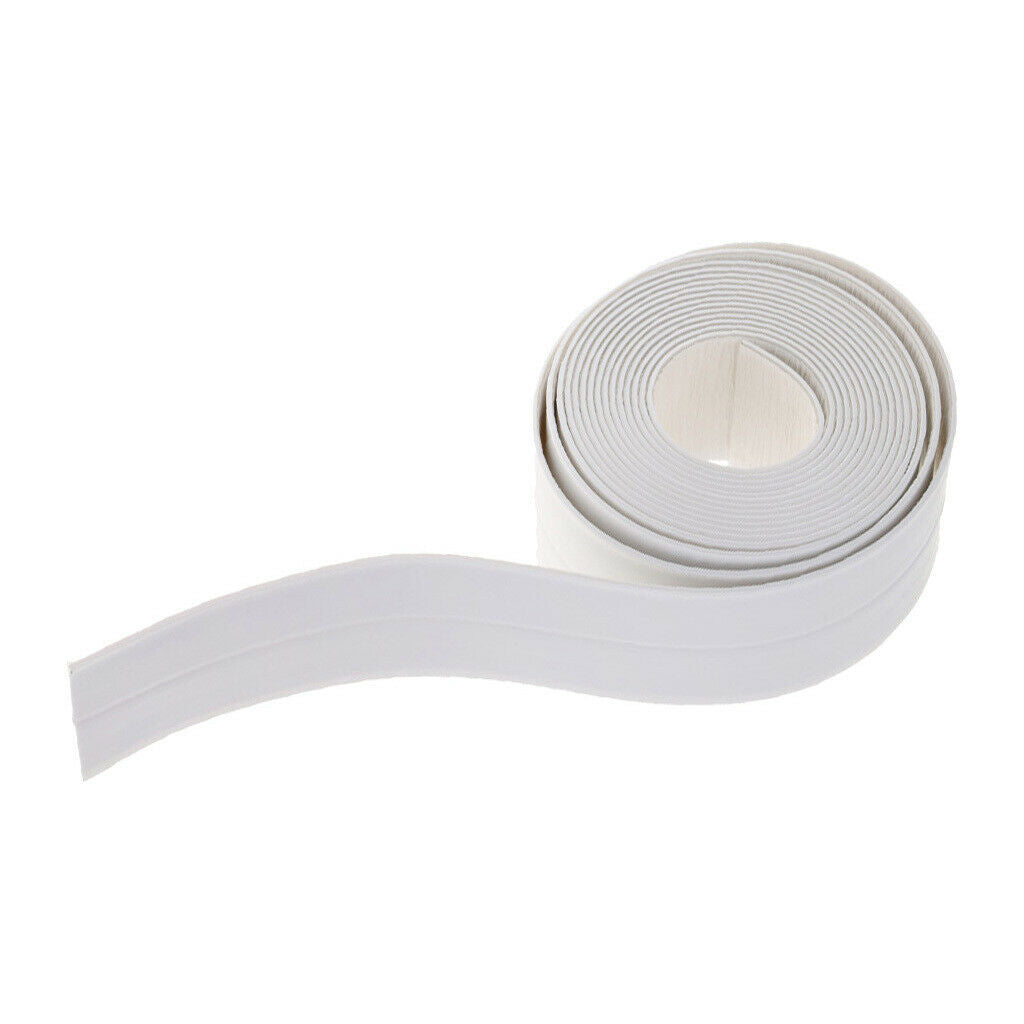 2 Pcs 1M Self Adhesive Sealing Tapes for Bathroom Floor Repair Caulk Strip