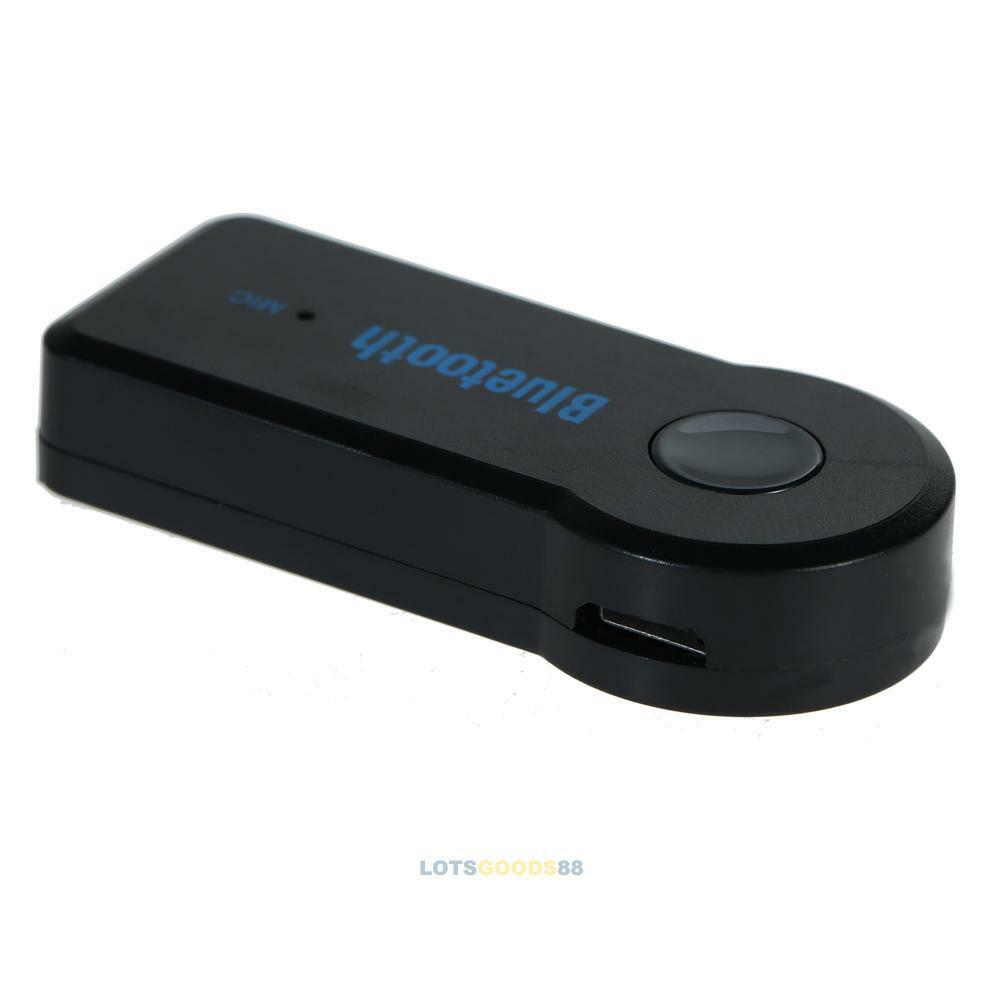 Wireless Bluetooth 3.5MM AUX udio Stereo Music Home Car Receiver Adapter LS4G
