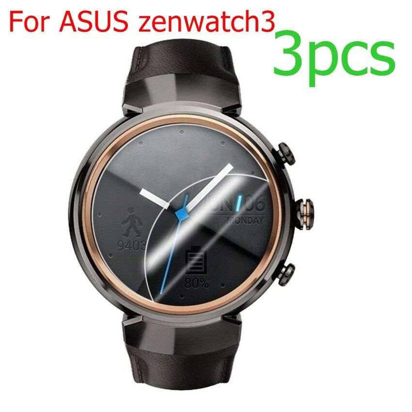 3pcs 9H+ Soft Screen Protector For ASUS zenwatch3 Watch