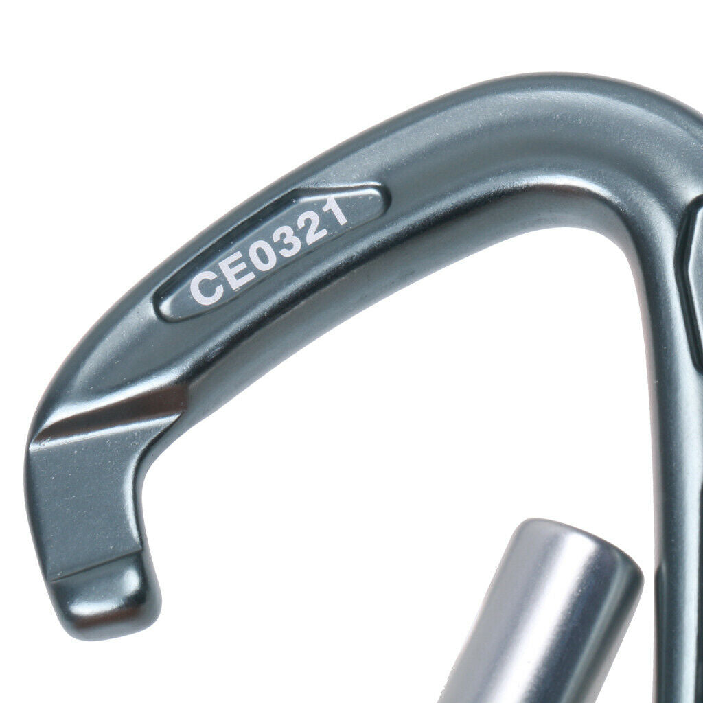Aluminum Carabiner Double Rope  Outdoor Mountaineering Climbing Safety