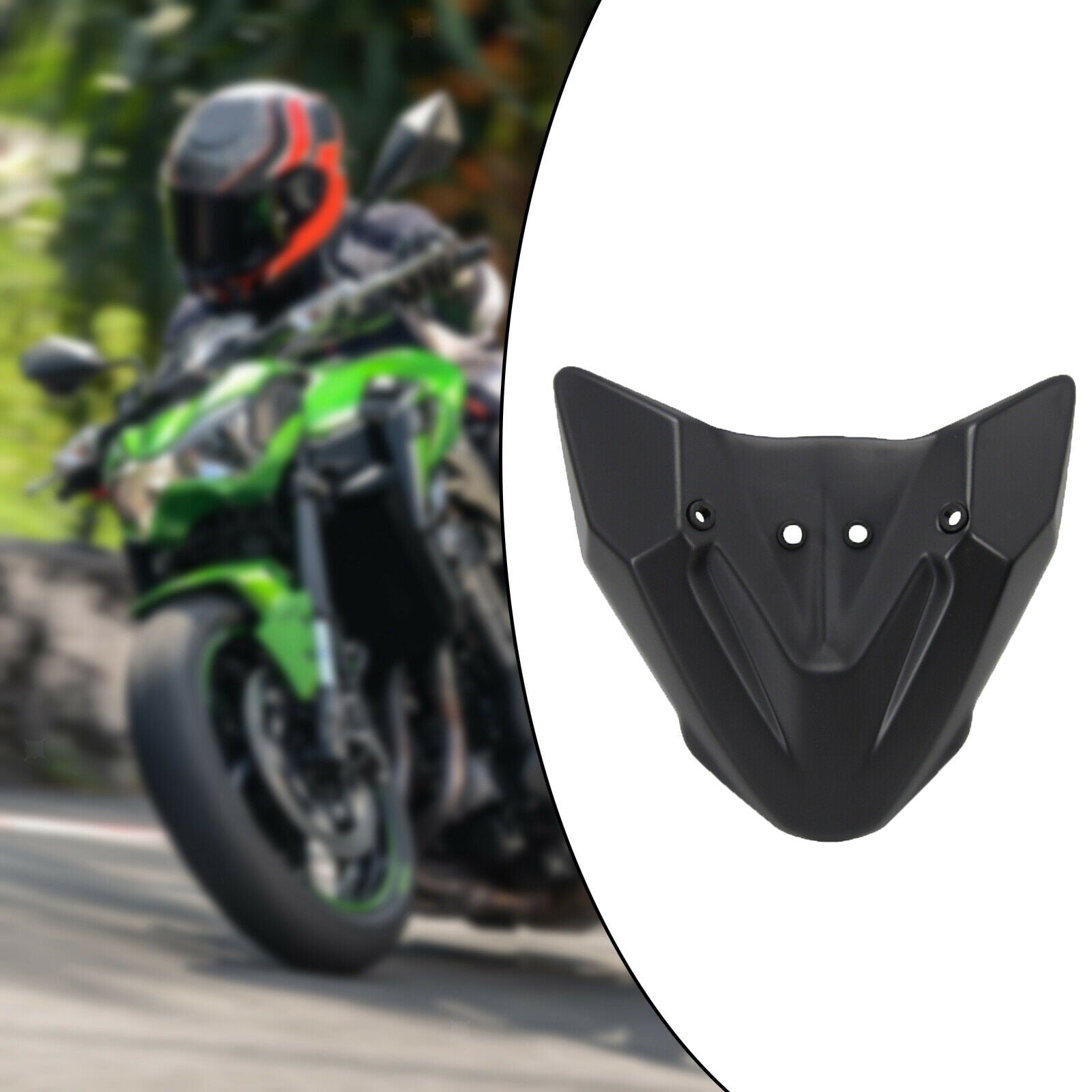 Motorcycle Front Wheel Fender Guard Extension Cowl for Kawasaki   1000