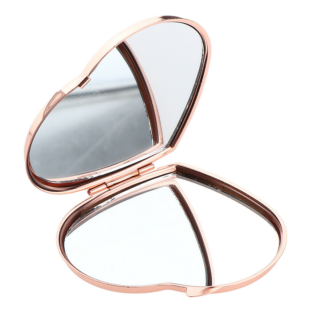 Foldable Double Side Makeup Travel Pocket Compact Cosmetic Vanity Mirrors