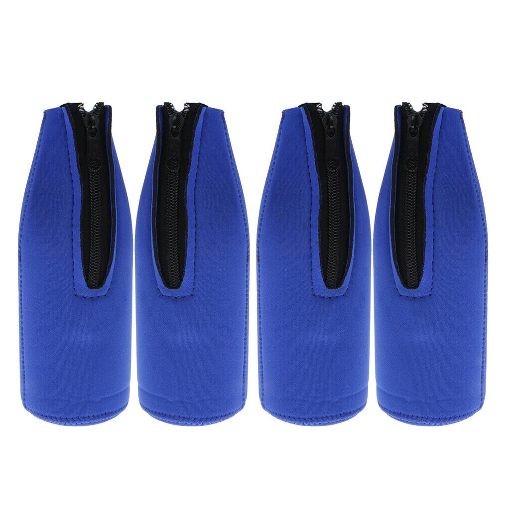 4pcs Bottle Beverage Holder for Christmas Wedding Party Decor Presents