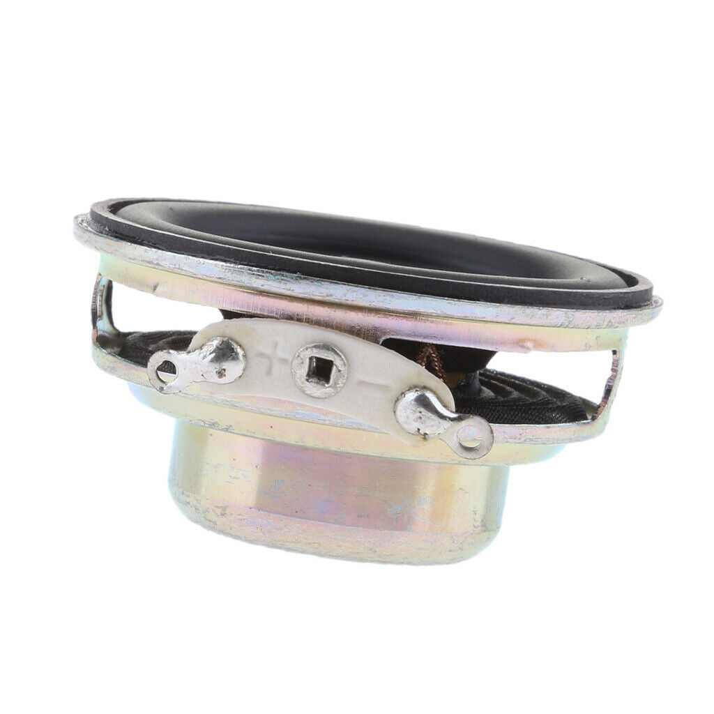 40mm 3W Full Range Audio Speaker Round Loudspeaker Replacement Black