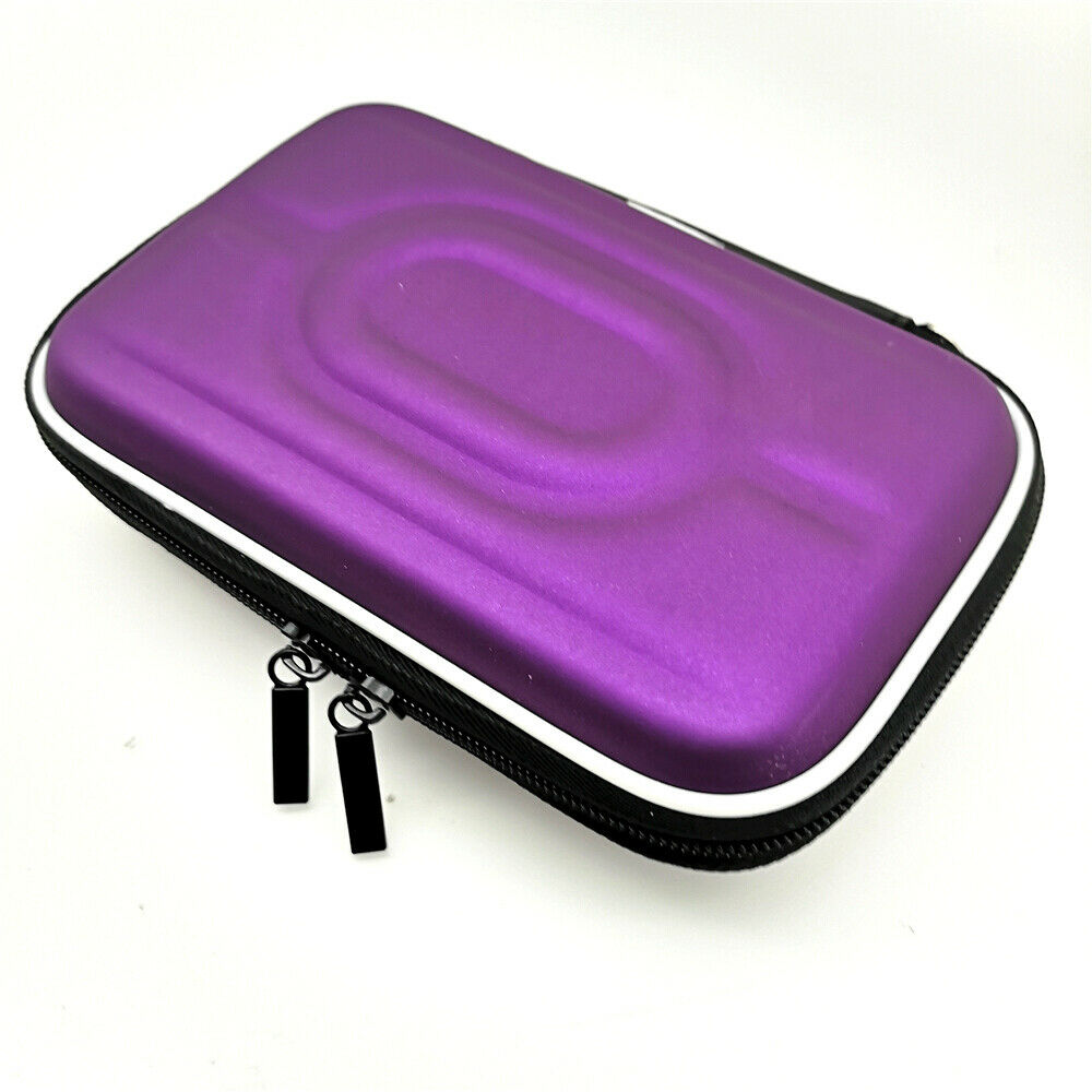 Purple EVA Hard Cover Travel Carry case Bag for Nintendo GBA GBC game Console