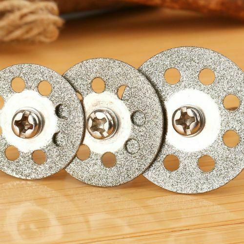 10Pc Diamond Cutting Wheels For Rotary Tool die grinder metal Cut Off Disc